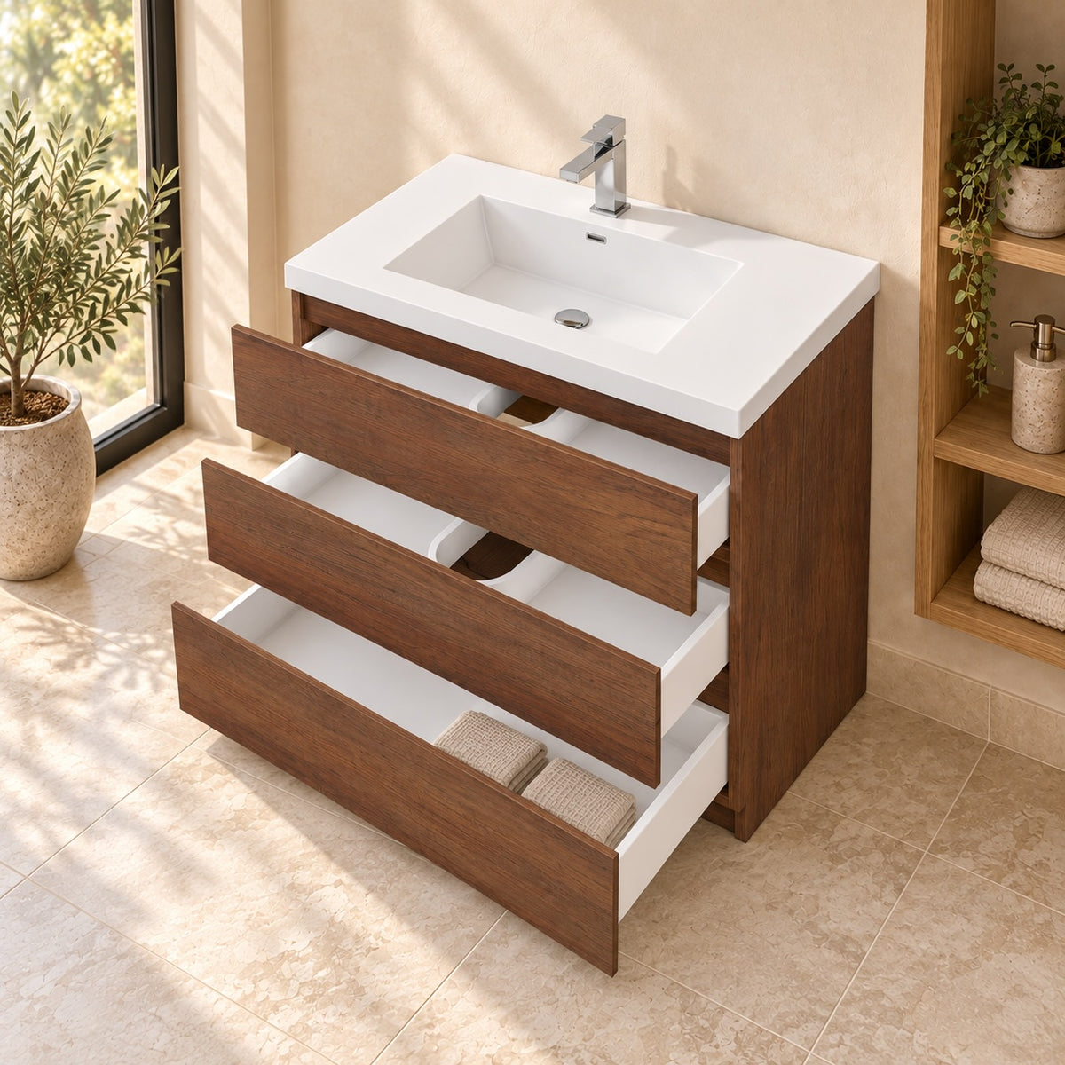 Bellano 36" Freestanding Bathroom Vanity