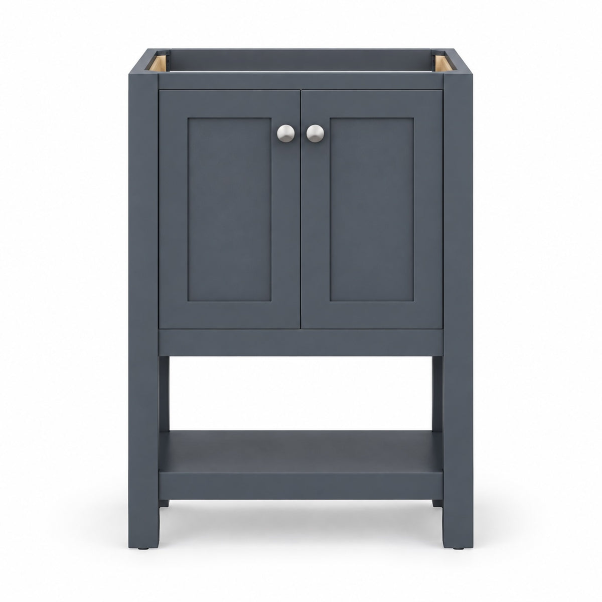 Alya Bath Wilmington 24" Gray Vanity Cabinet