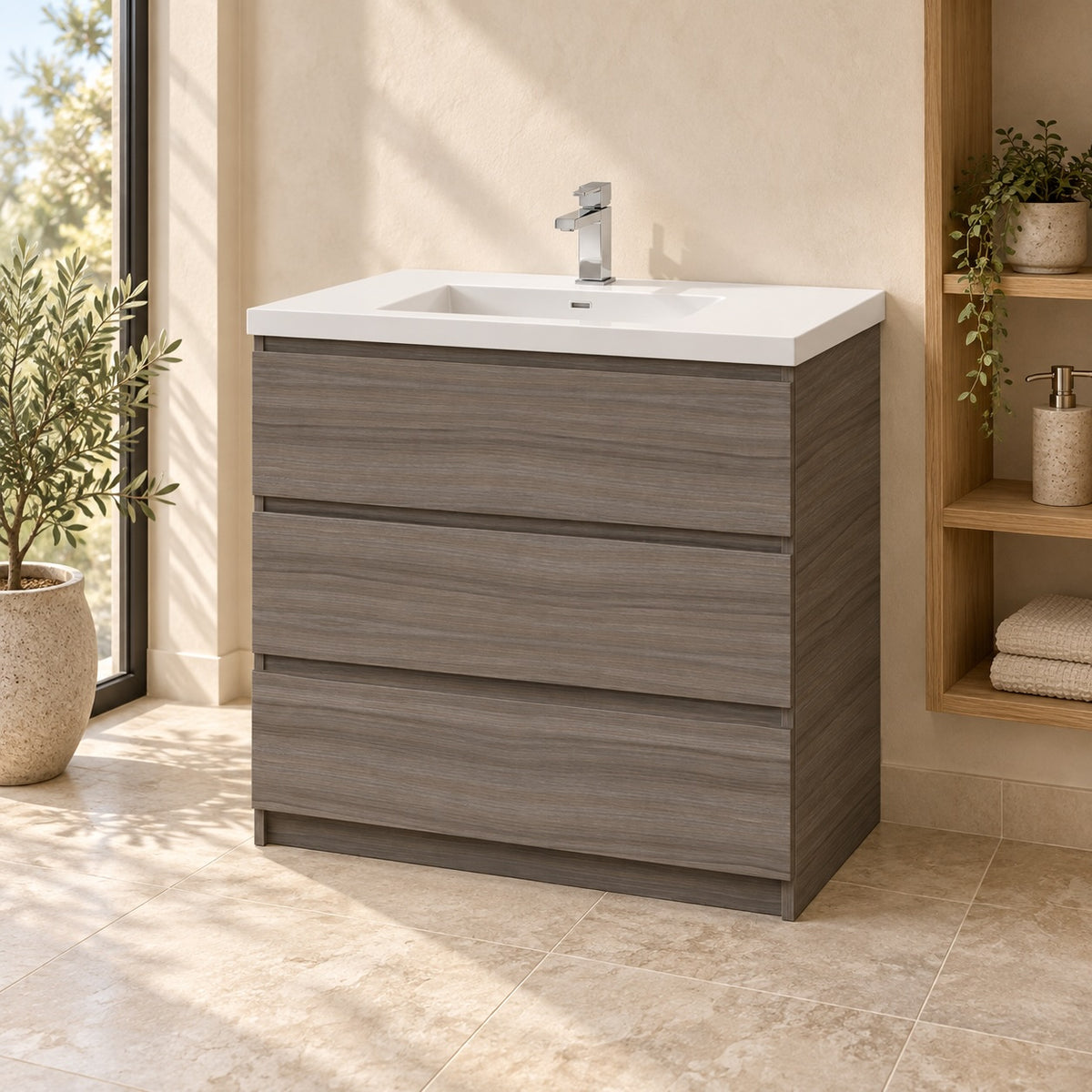 Bellano 36" Freestanding Bathroom Vanity
