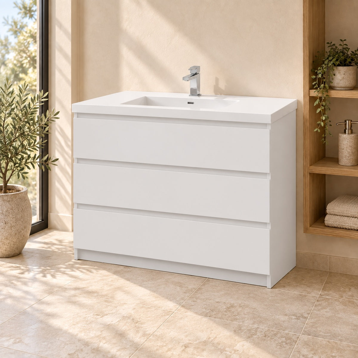 Bellano 48" Freestanding Bathroom Vanity
