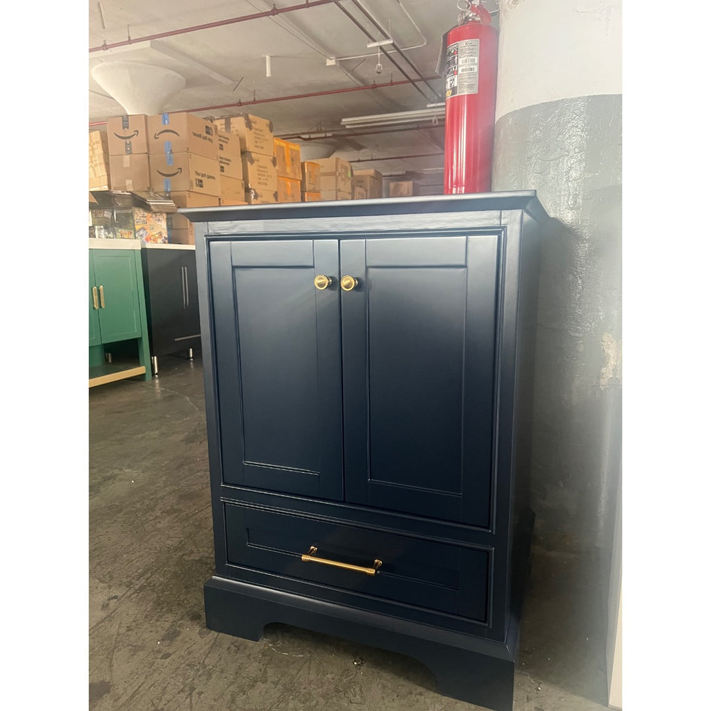 Blossom Copenhagen 24" Bathroom Vanity Cabinet – Navy Blue – Open Box