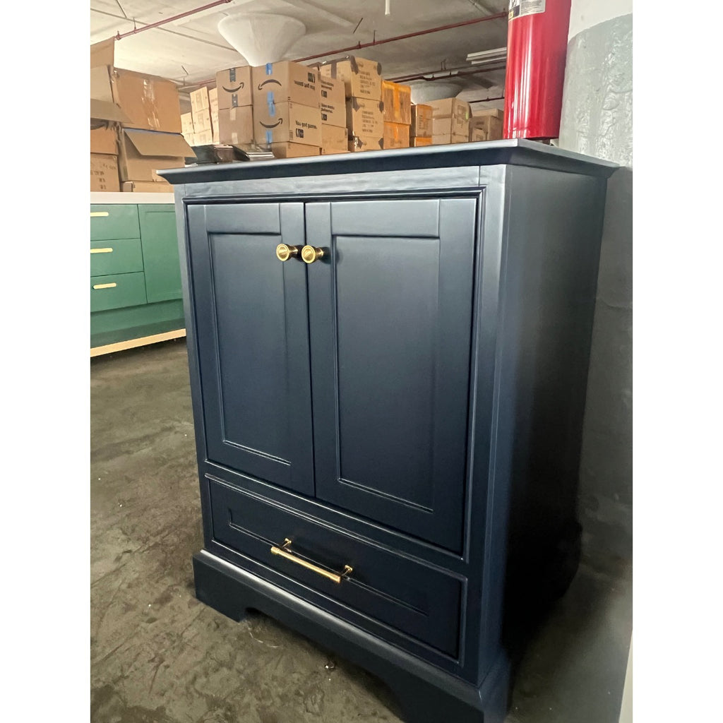 Blossom Copenhagen 24" Bathroom Vanity Cabinet – Navy Blue – Open Box