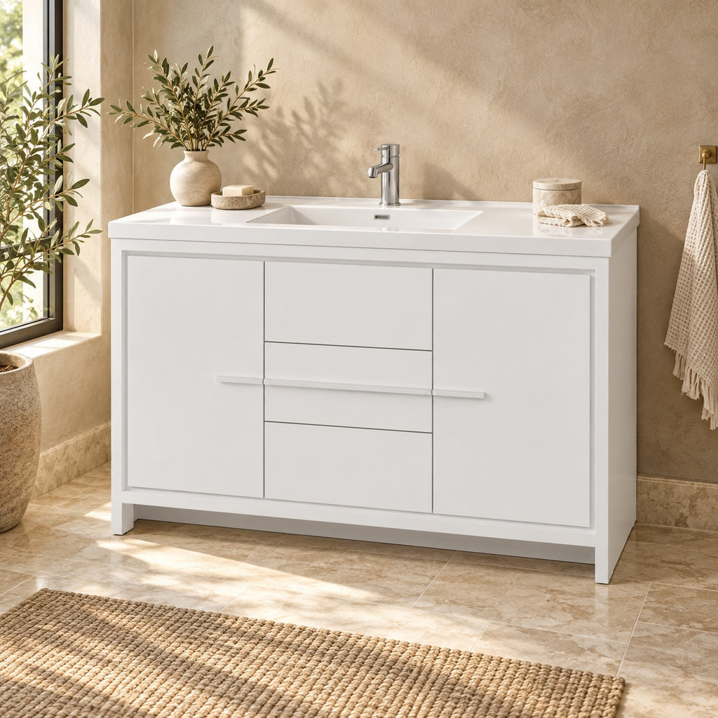Sorto 48" Freestanding Bathroom Vanity with Integrated Sink